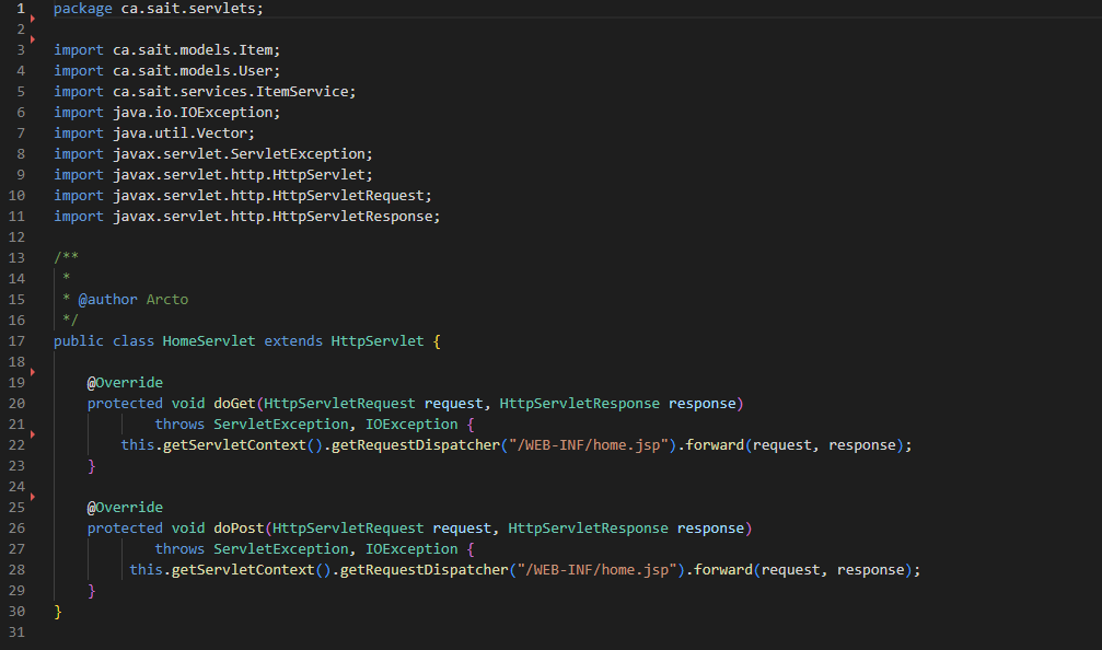 Java Controller Class Code By Jacque Pointer